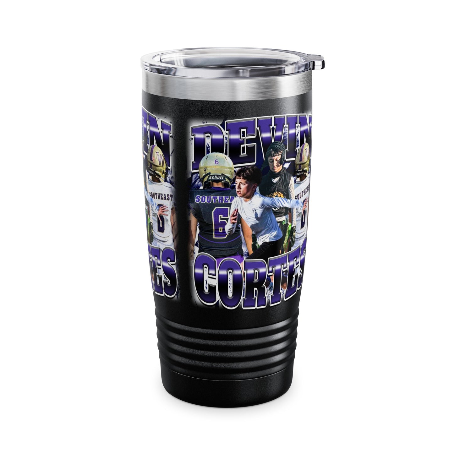 Devin Cortes Stainless Steal Tumbler