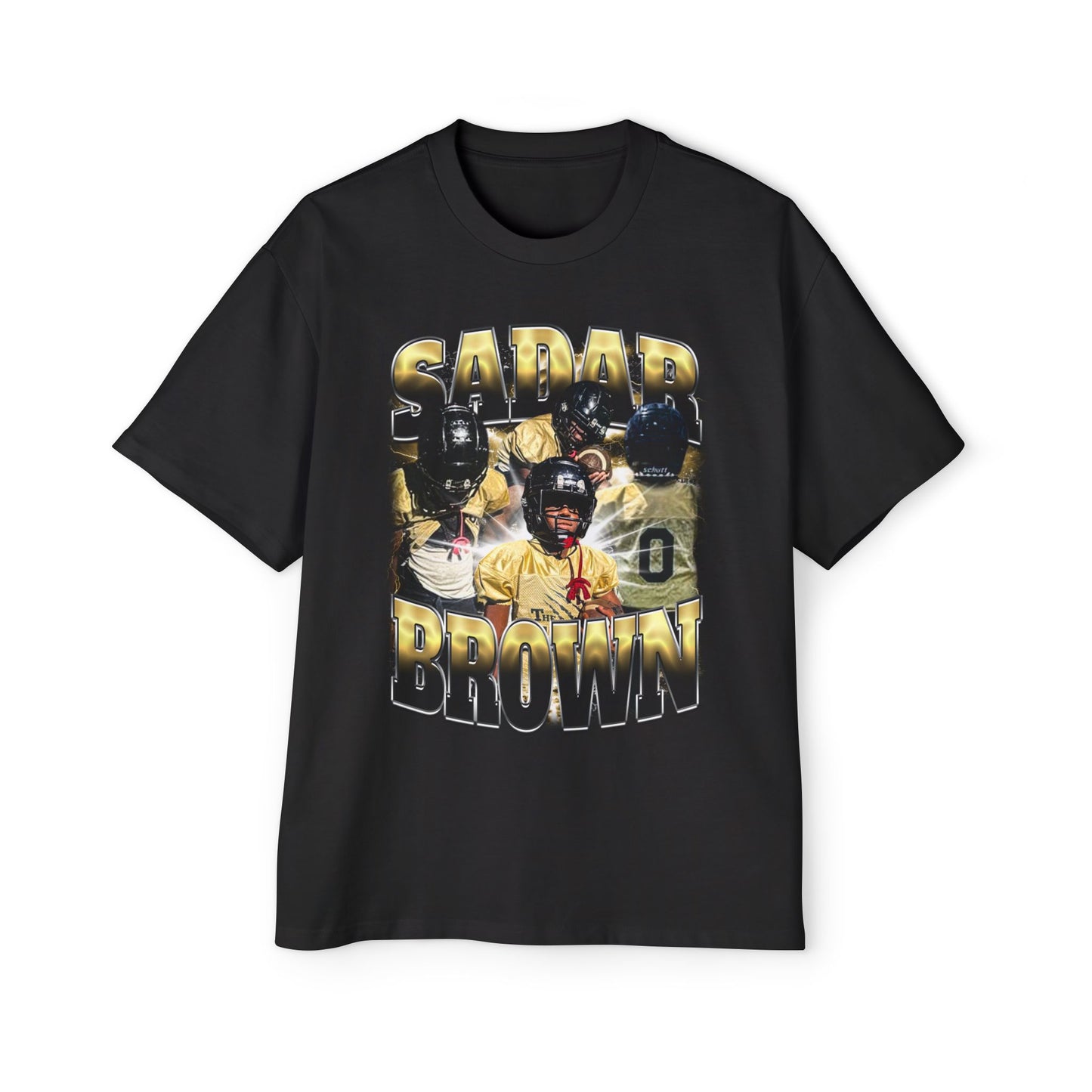Sadar Brown Oversized Tee