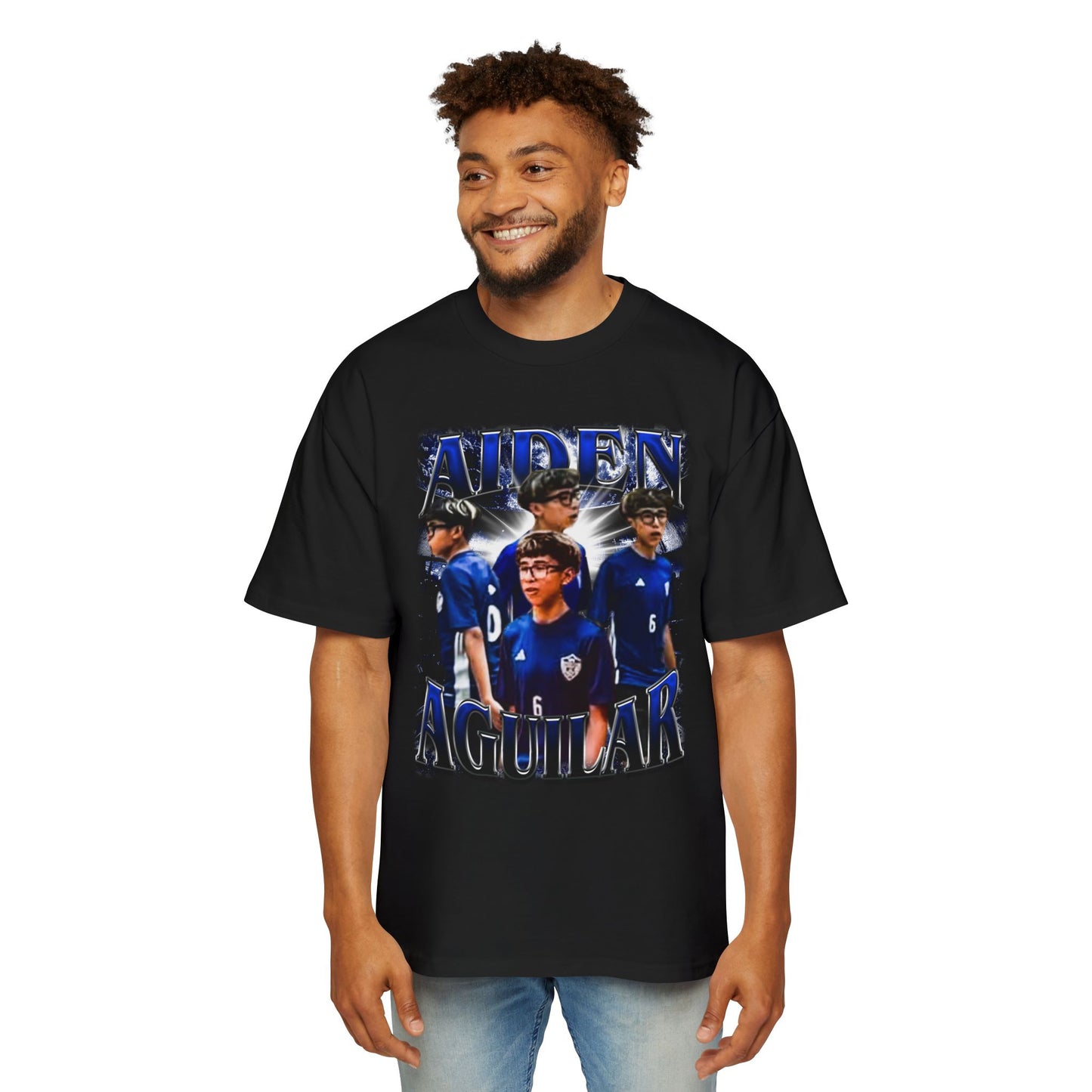 Aiden Aguilar Oversized Retro Tee