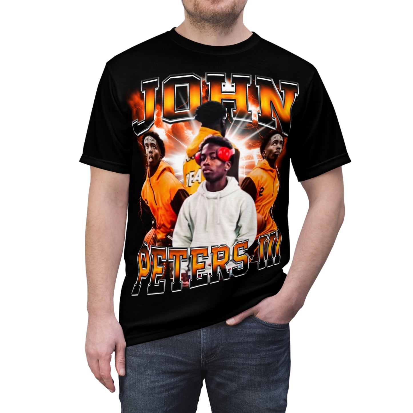 John Peters III Vintage Full Print Tee