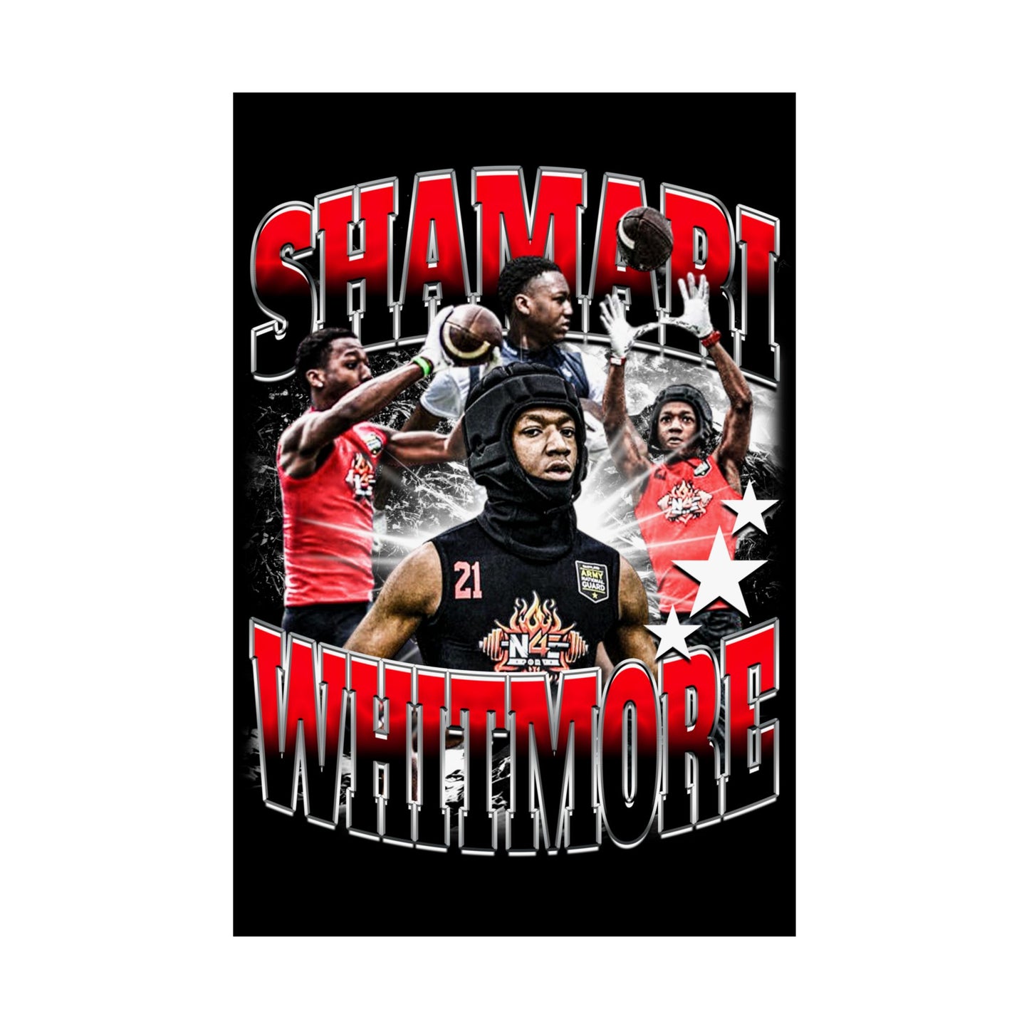 Shamari Whitmore Poster 24" x 36"