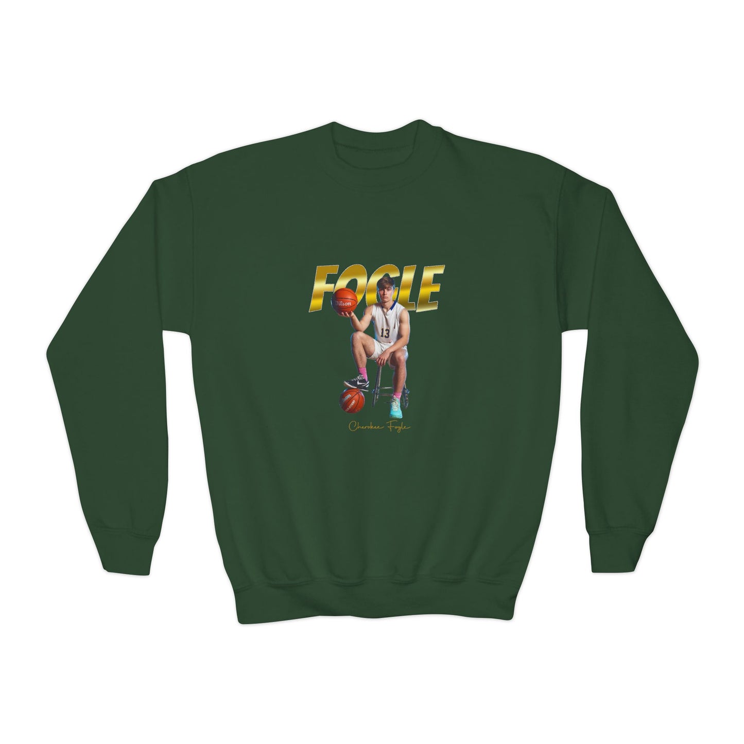 Cherokee Fogle Youth Crewneck Sweatshirt