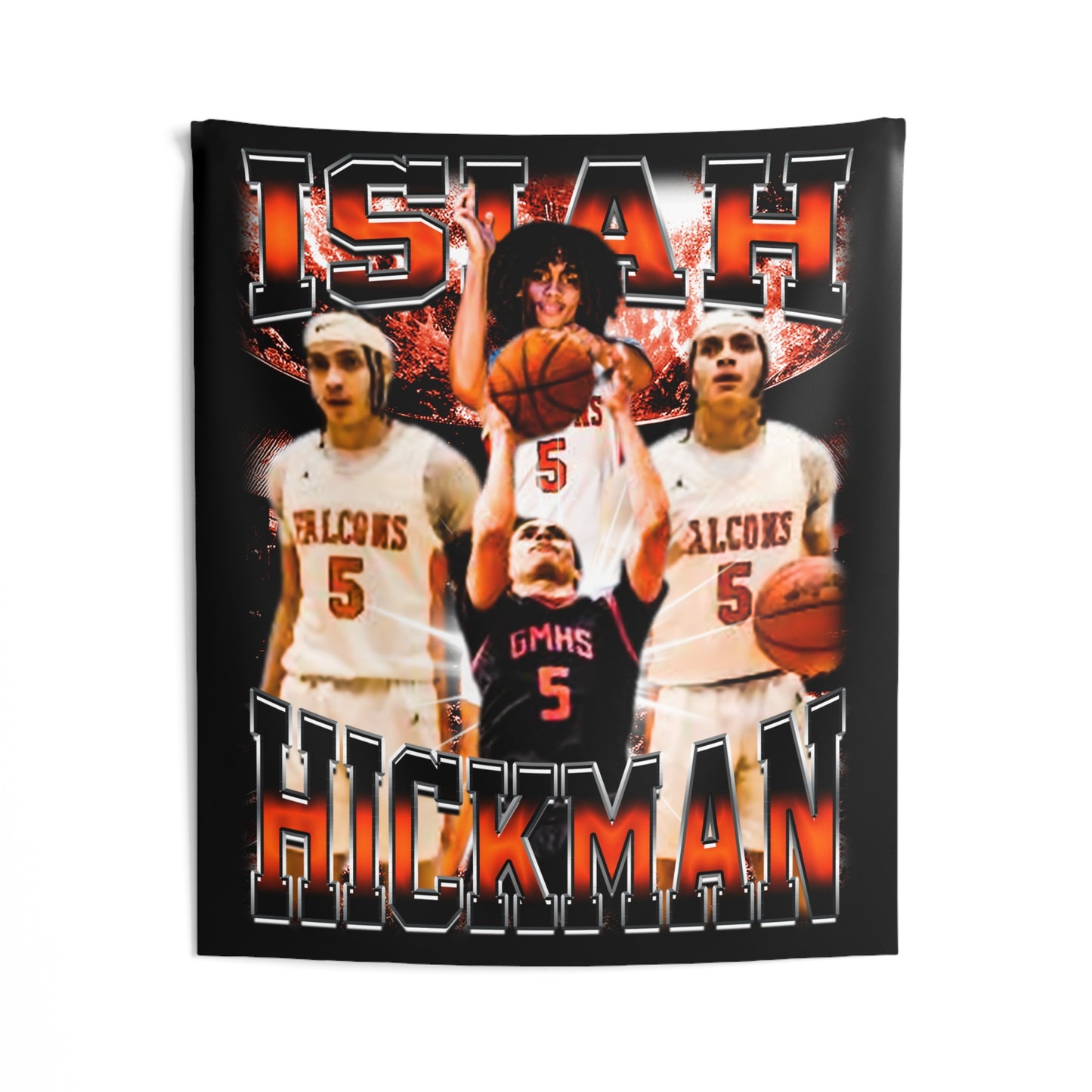 Isiah Hickman Tapestry 50” x 60”