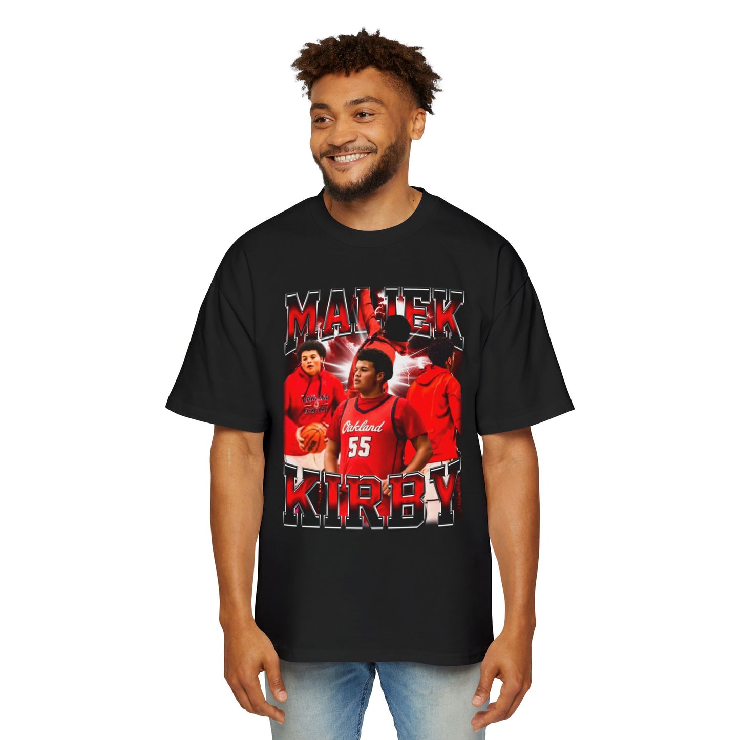 Maliek Kirby Oversized Retro Tee