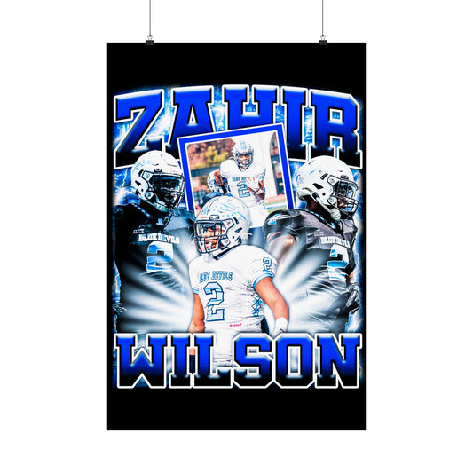 Zahir Wilson Poster 24" x 36"