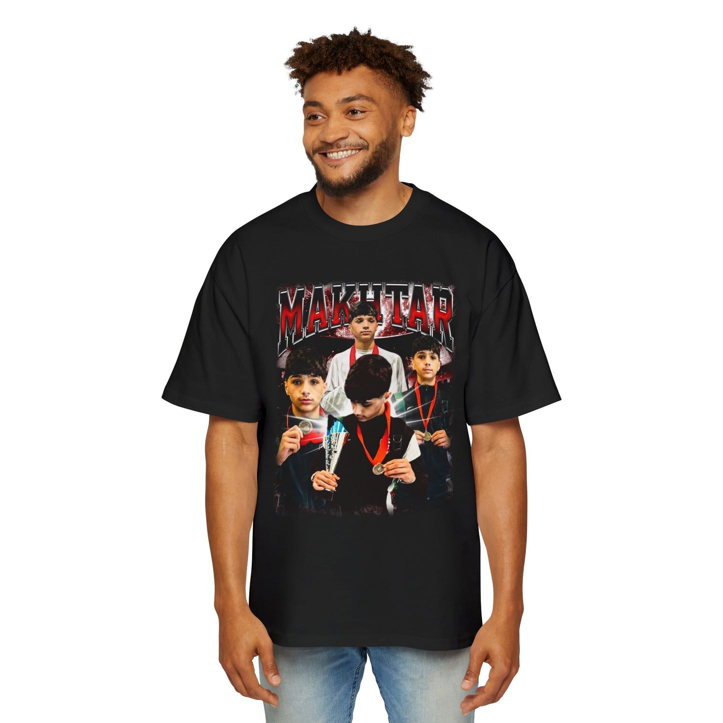 Makhtar Oversized Retro Tee