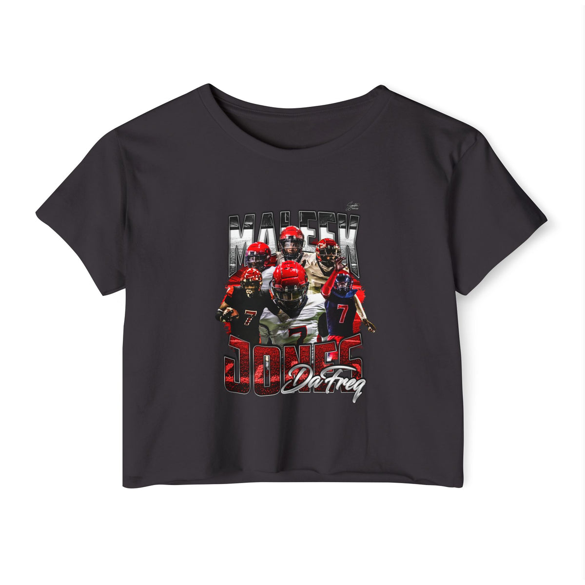 Maleek jones Crop Top