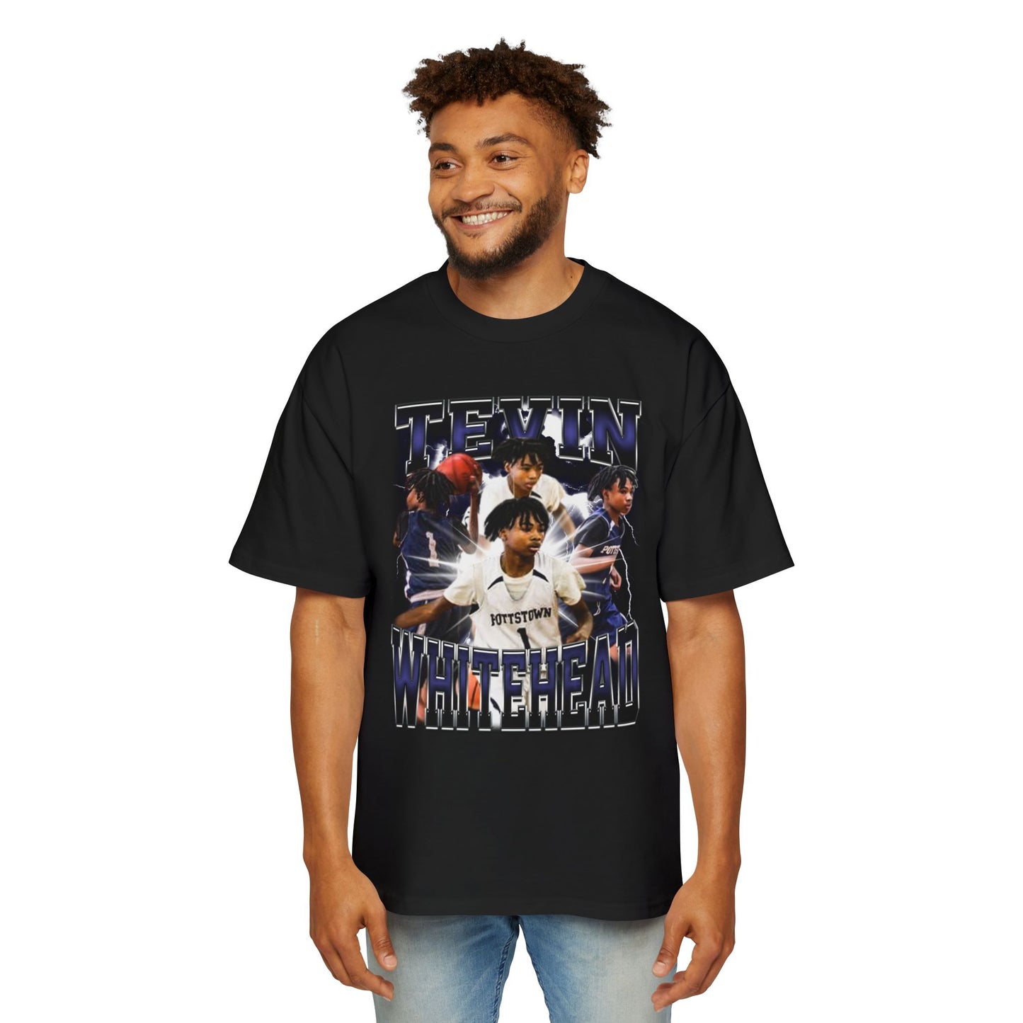 Tevin Whitehead Oversized Retro Tee