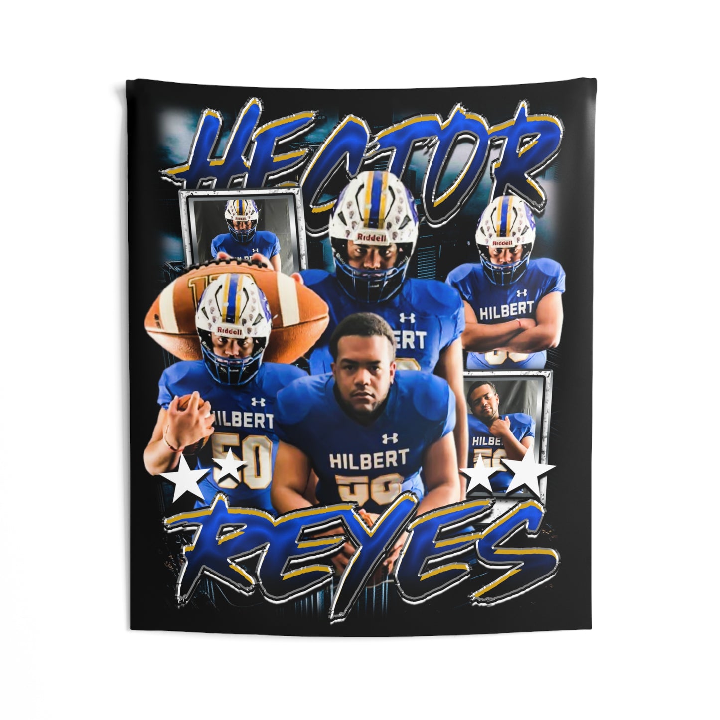 Hector Reyes Tapestry 50” x 60”