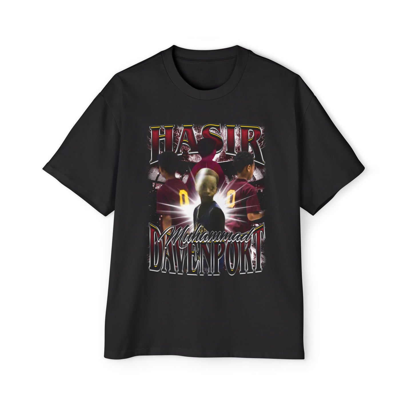 Hasir Muhammad Davenport Oversized Retro Tee