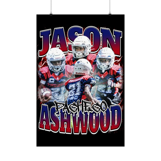 Jason Ashwood Poster 24" x 36"