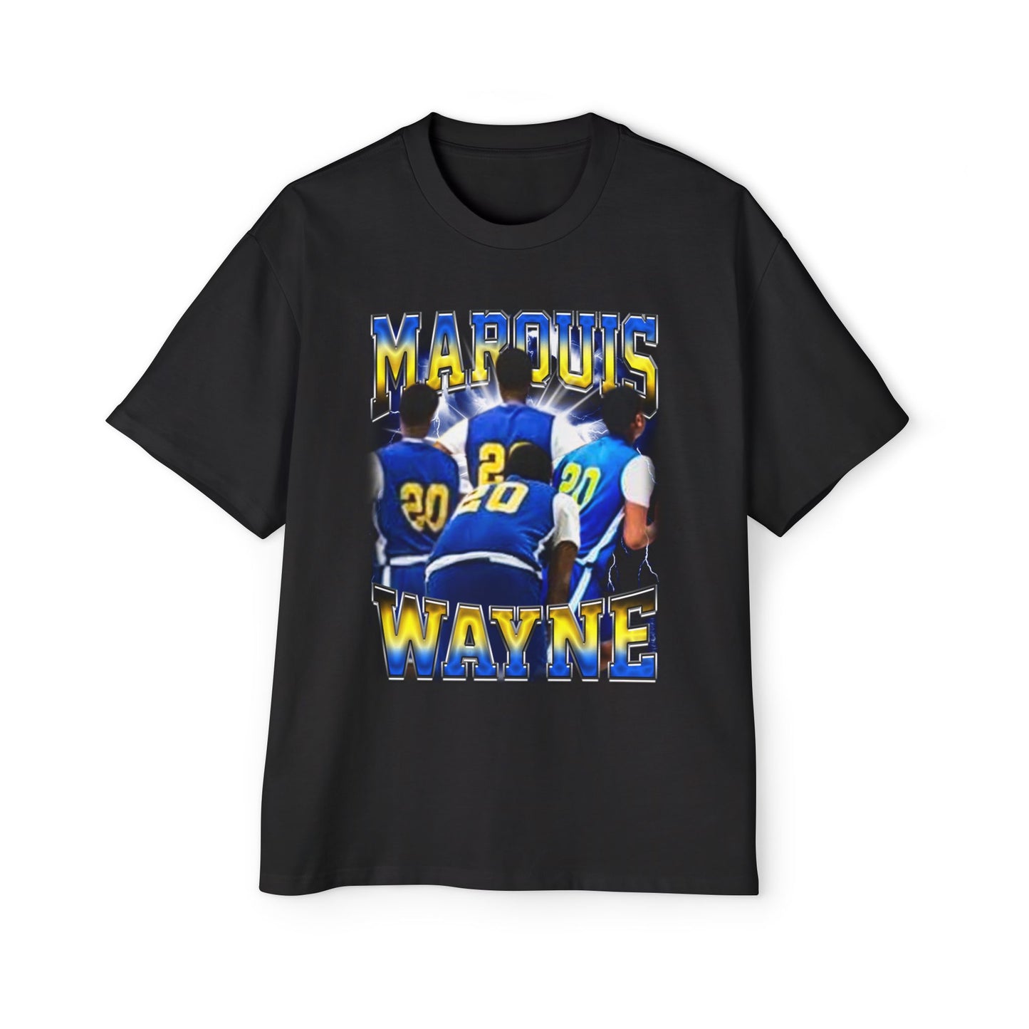 Marquis Wayne Oversized Retro Tee