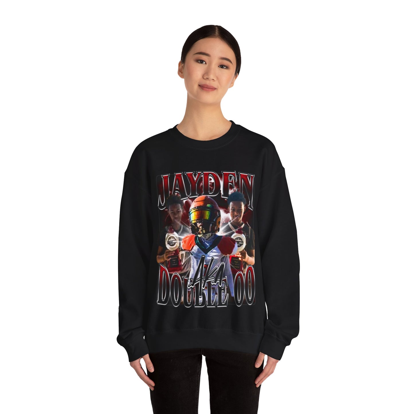 Jayden Aka Double 00 Crewneck Sweatshirt