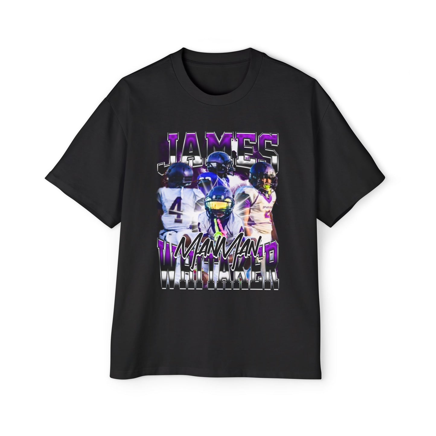 James Whitaker Oversized Retro Tee
