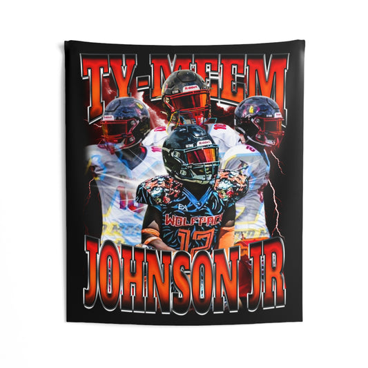 Ty-Meem Johnson Jr Tapestry 50” x 60”