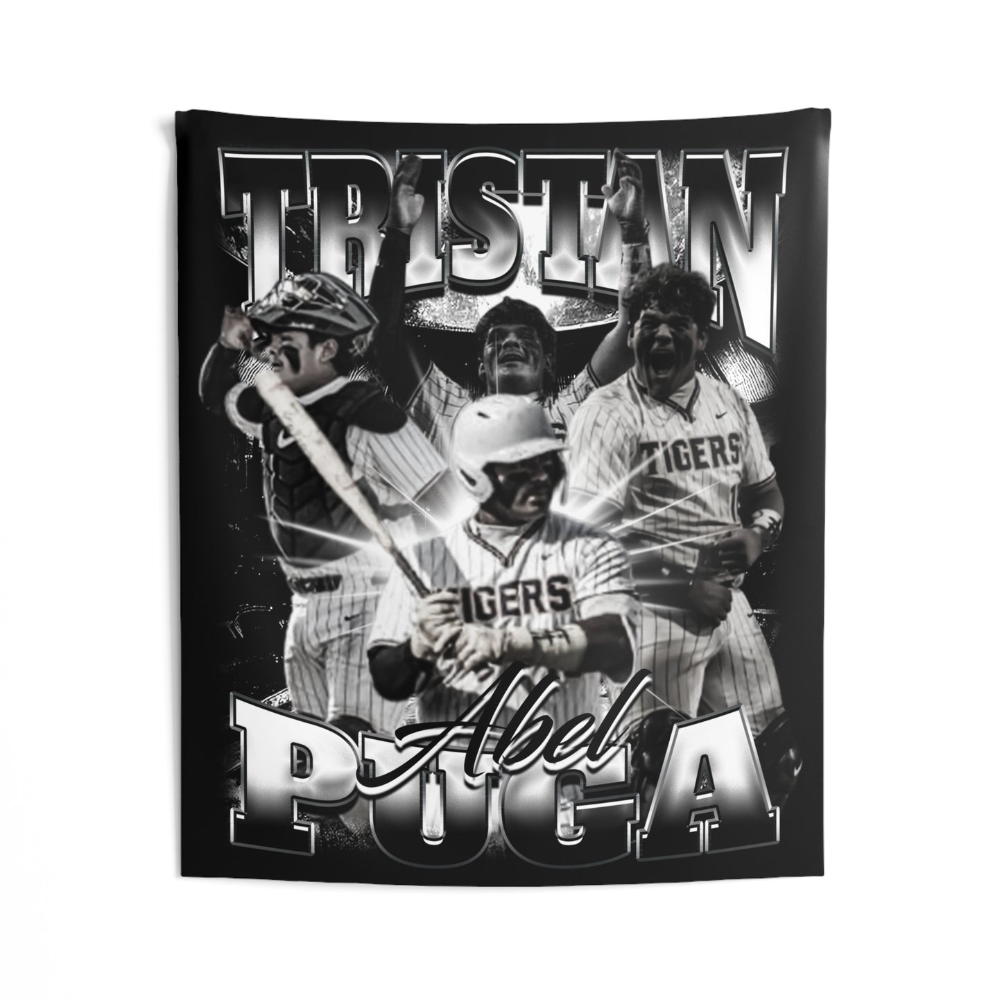 Tristan Abel Puga Tapestry 50” x 60”