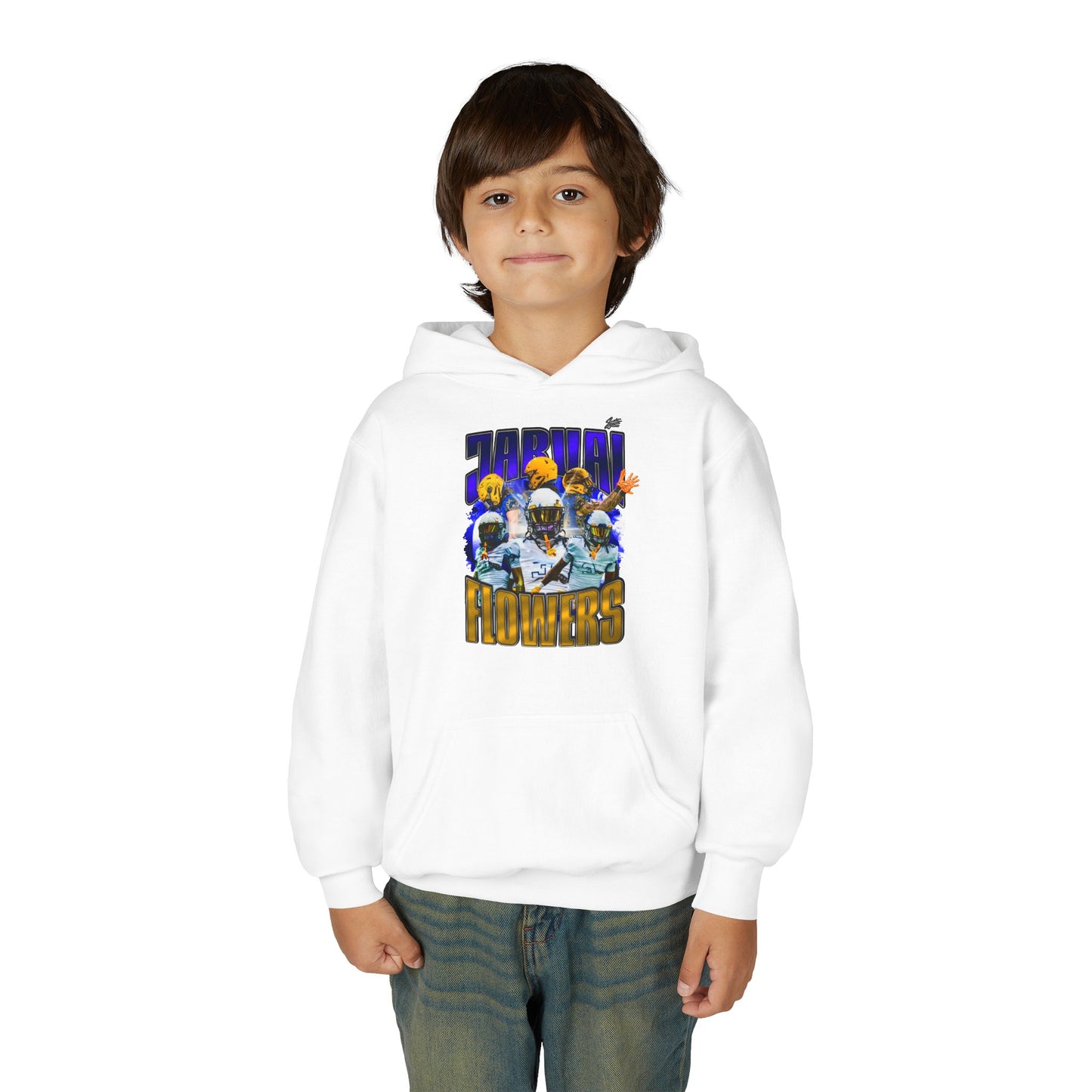 Jarvai Flowers Youth Hoodie