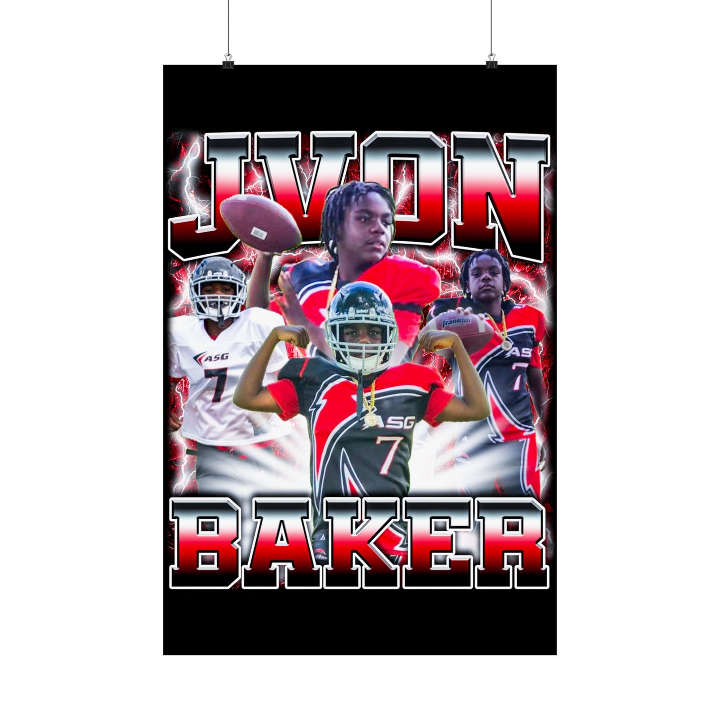 Jvon Baker Poster 24" x 36"