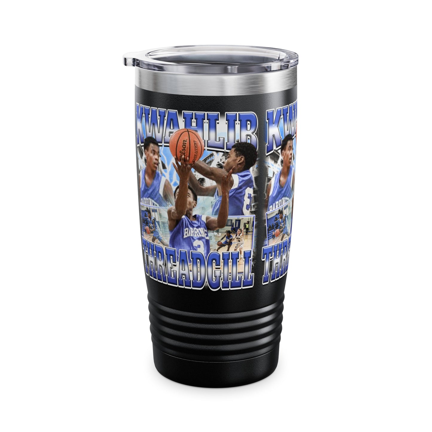 Kwahlib Threadgill Stainless Steal Tumbler