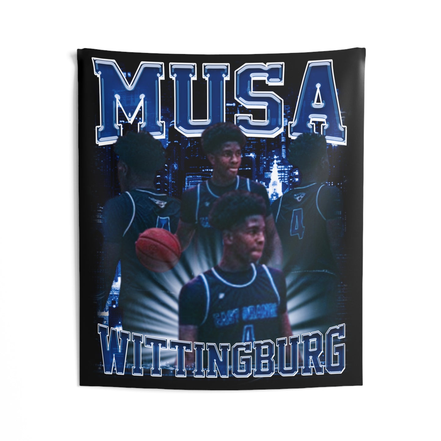 Musa Wittingburg Tapestry 50” x 60”