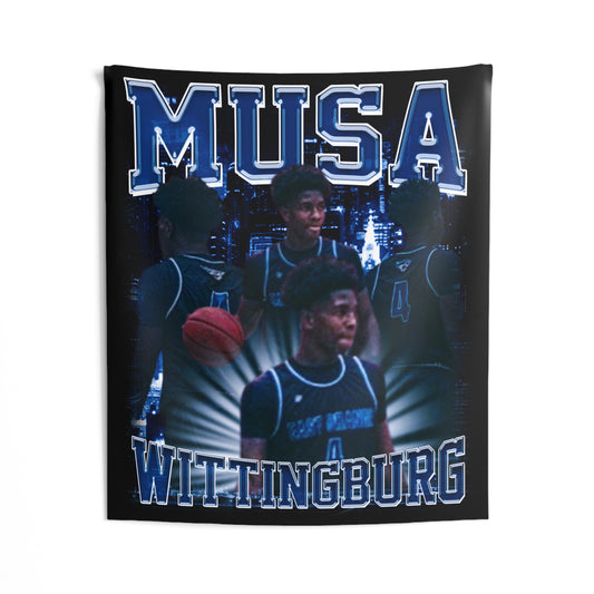Musa Wittingburg Tapestry 50” x 60”