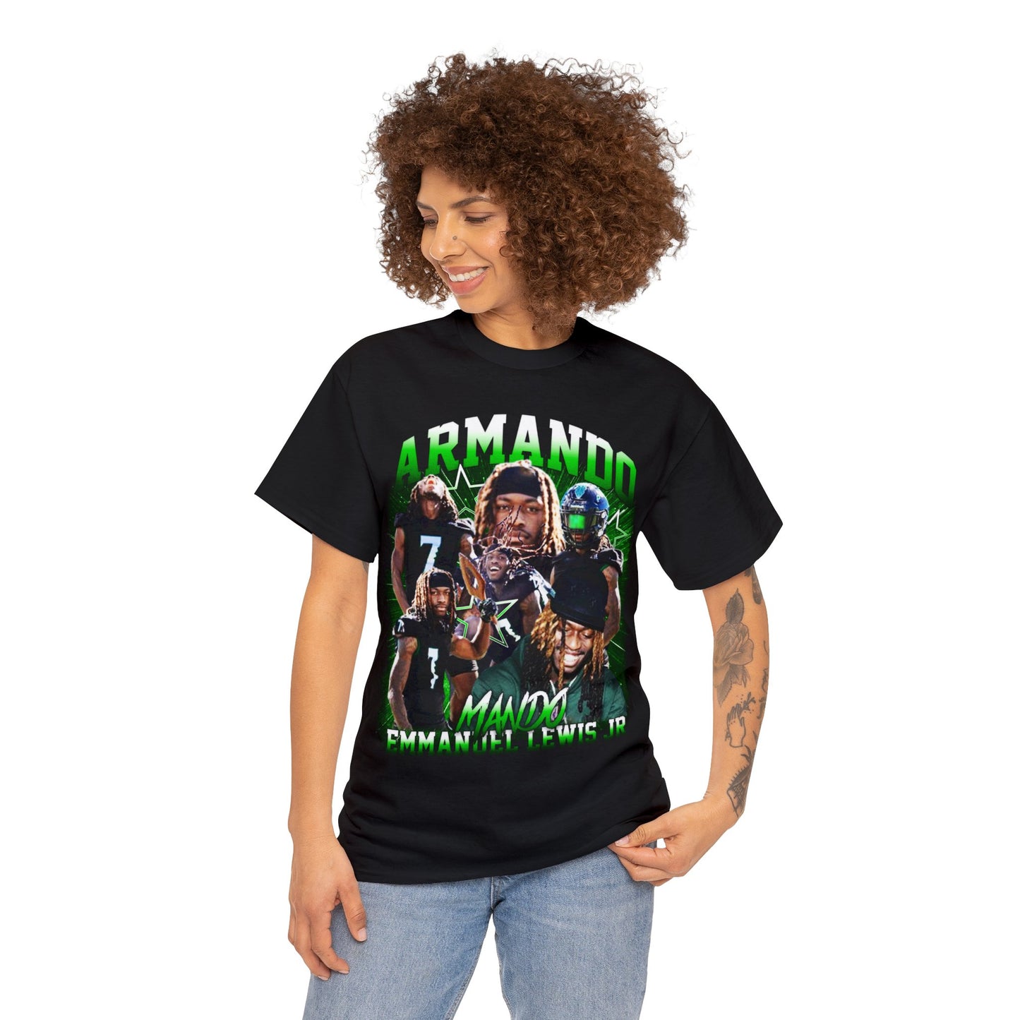 Armando Emmanuel Lewis Jr Heavy Cotton Tee