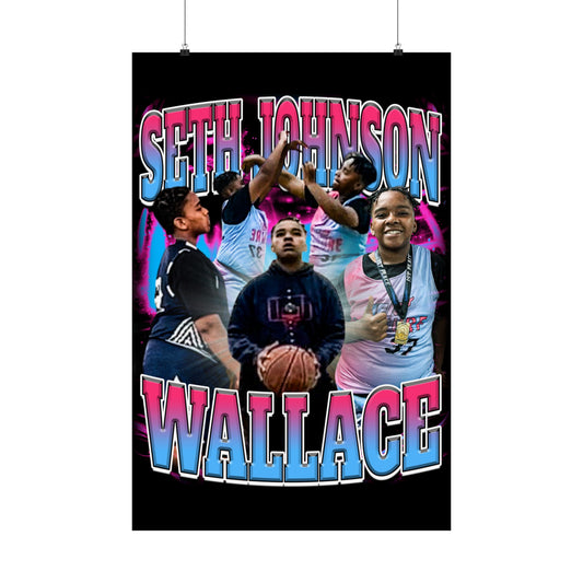 Seth Johnson Wallace Poster 24" x 36"
