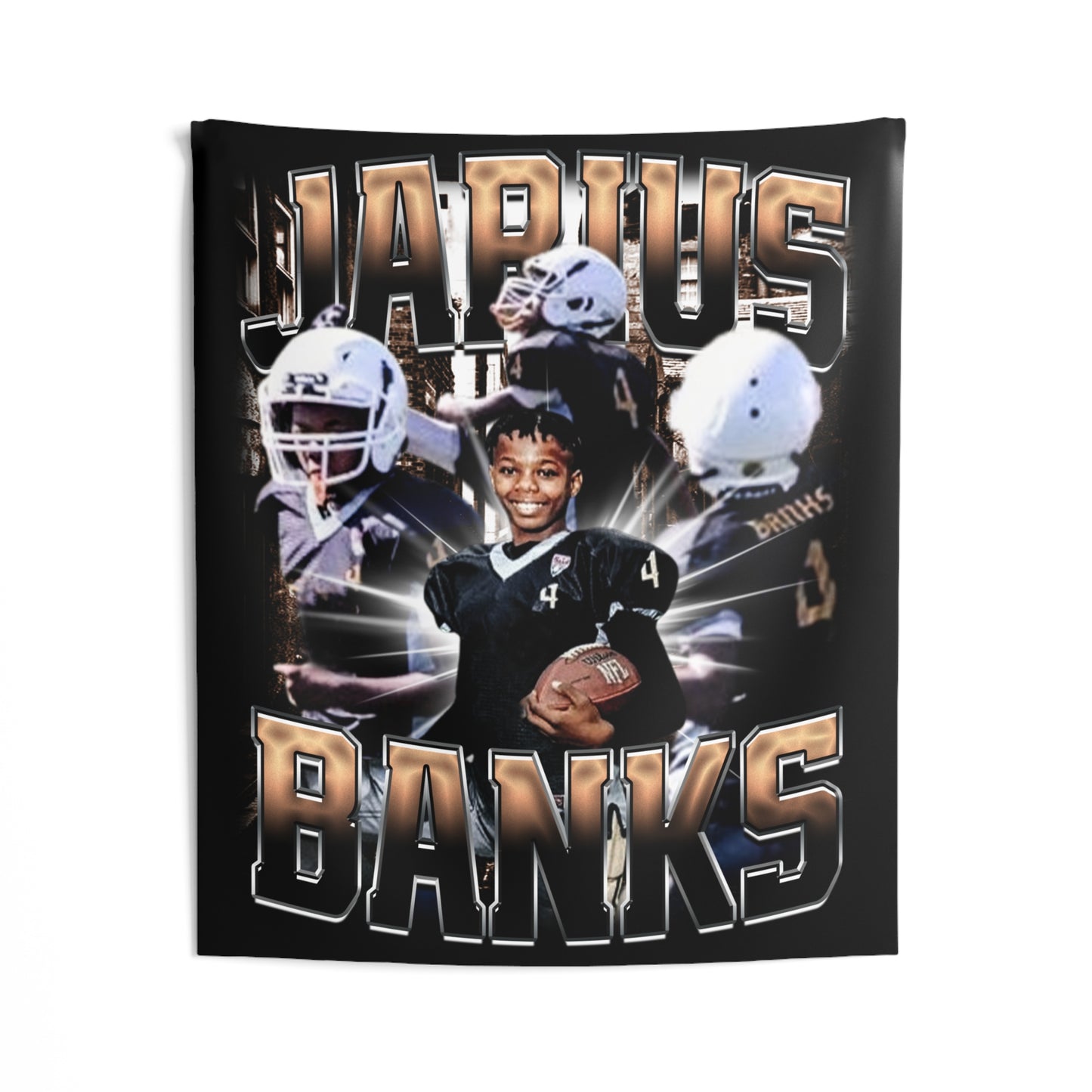 Jarius Banks Tapestry 50” x 60”