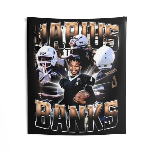 Jarius Banks Tapestry 50” x 60”