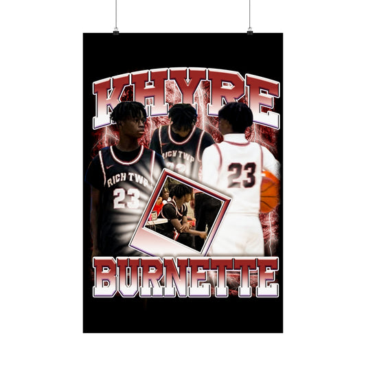 Khyre Burnette Poster 24" x 36"