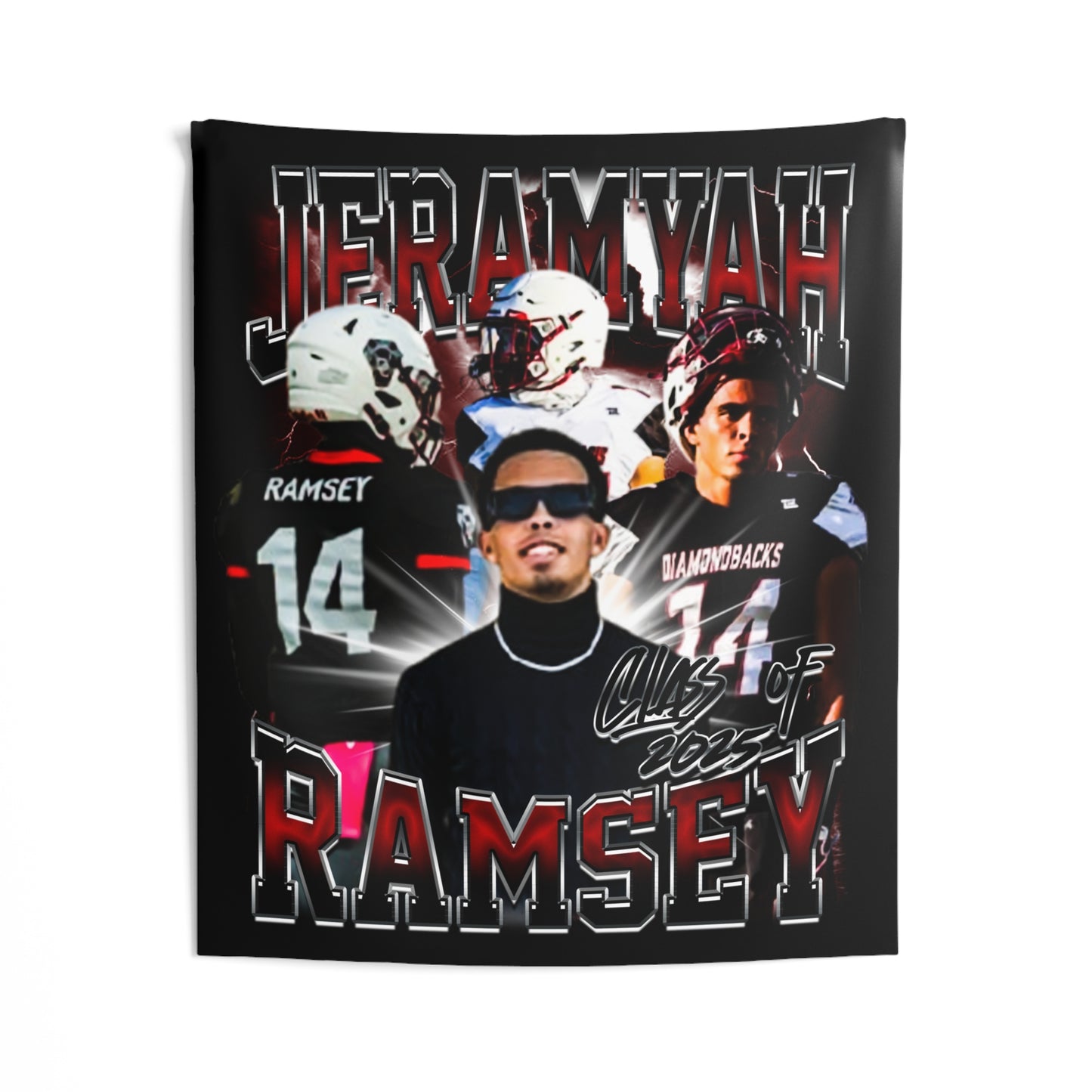 Jeramyan Ramsey Tapestry 50” x 60”