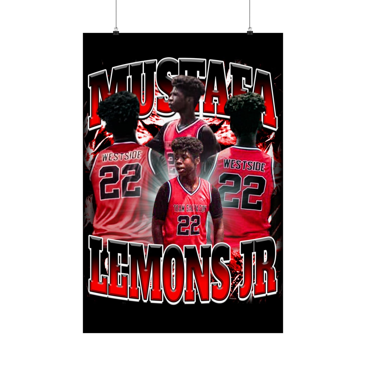 Mustafa Lemons JR Poster 24" x 36"