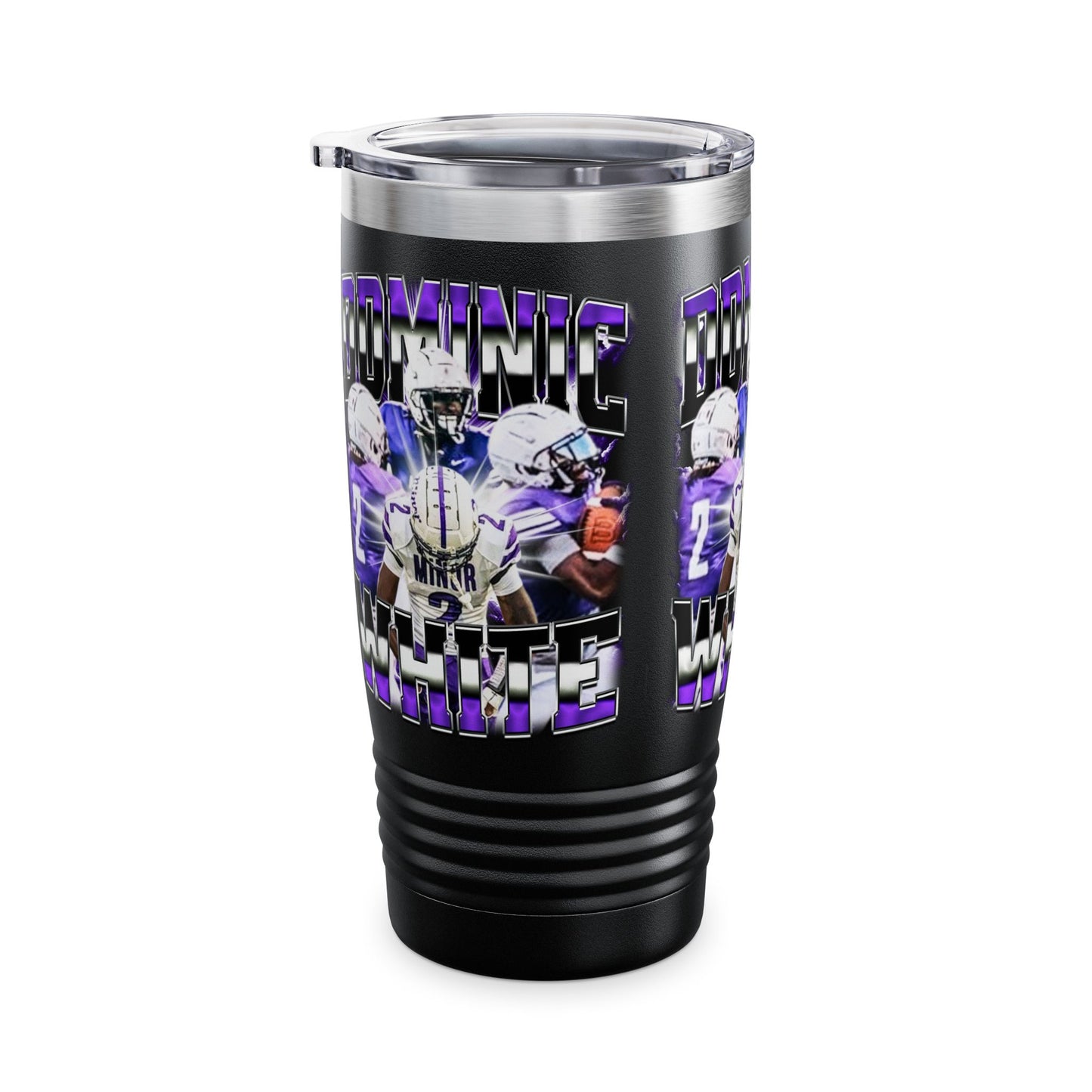 Dominic White Stainless Steal Tumbler