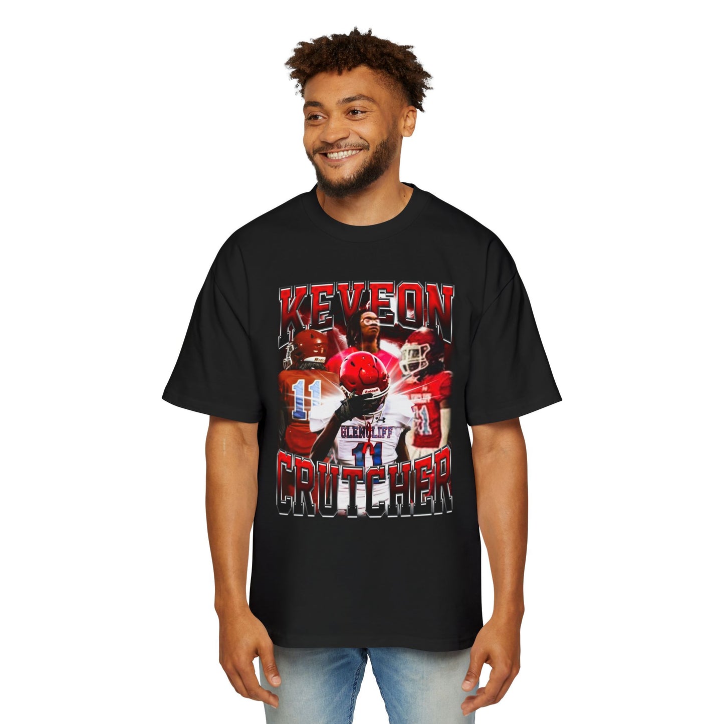 Keveon Crutcher Oversized Retro Tee