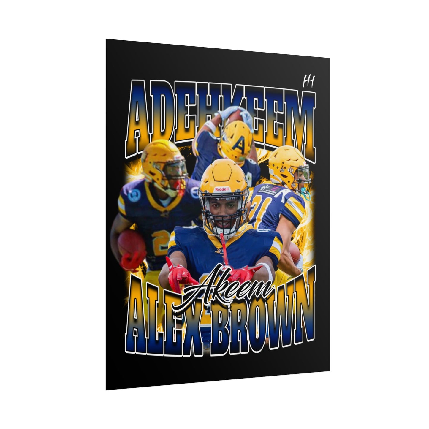 Adehkeem Alex Brown Poster