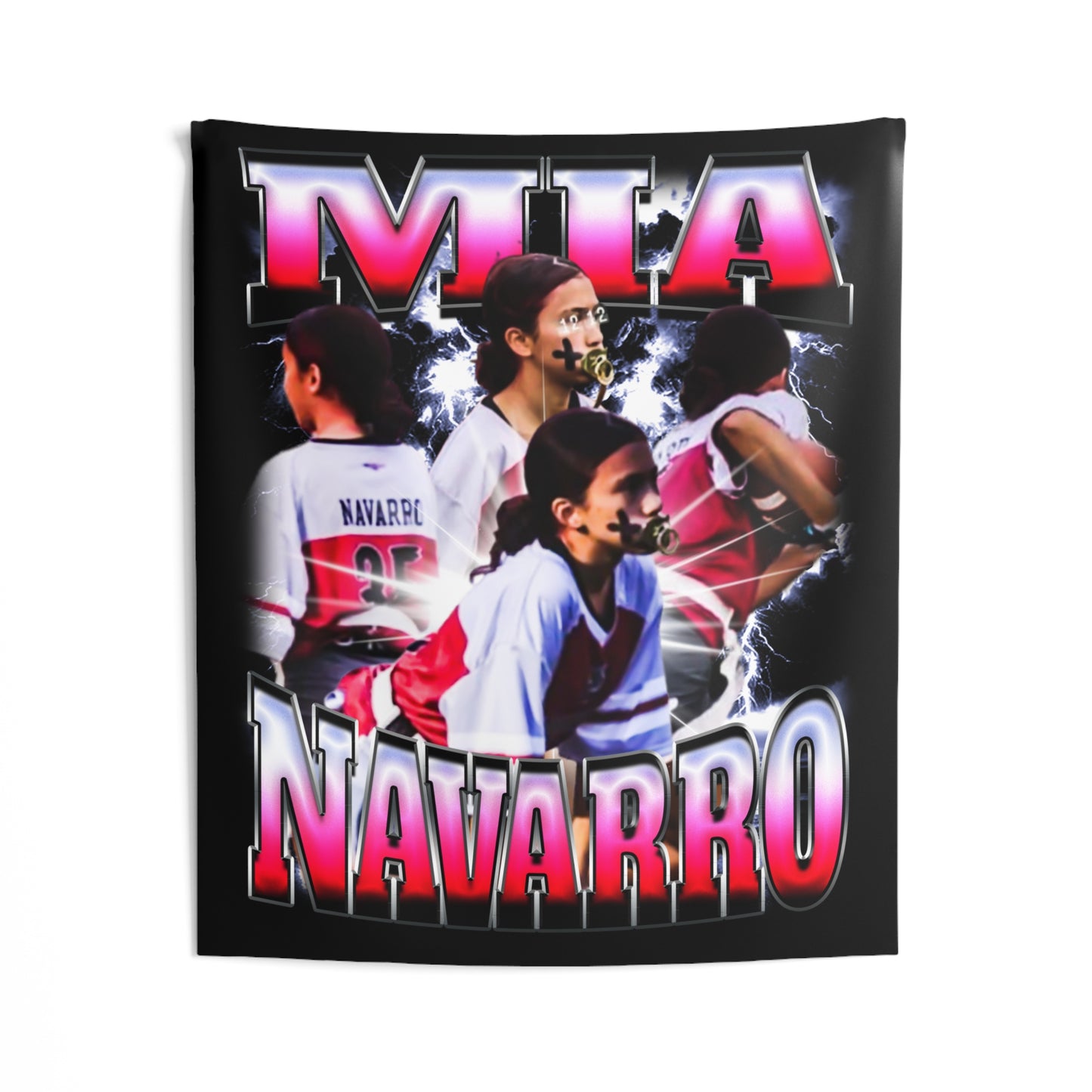 Mia Navarro Tapestry 50” x 60”