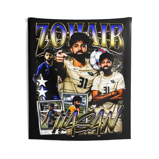 Zohaib Hasan Tapestry 50” x 60”