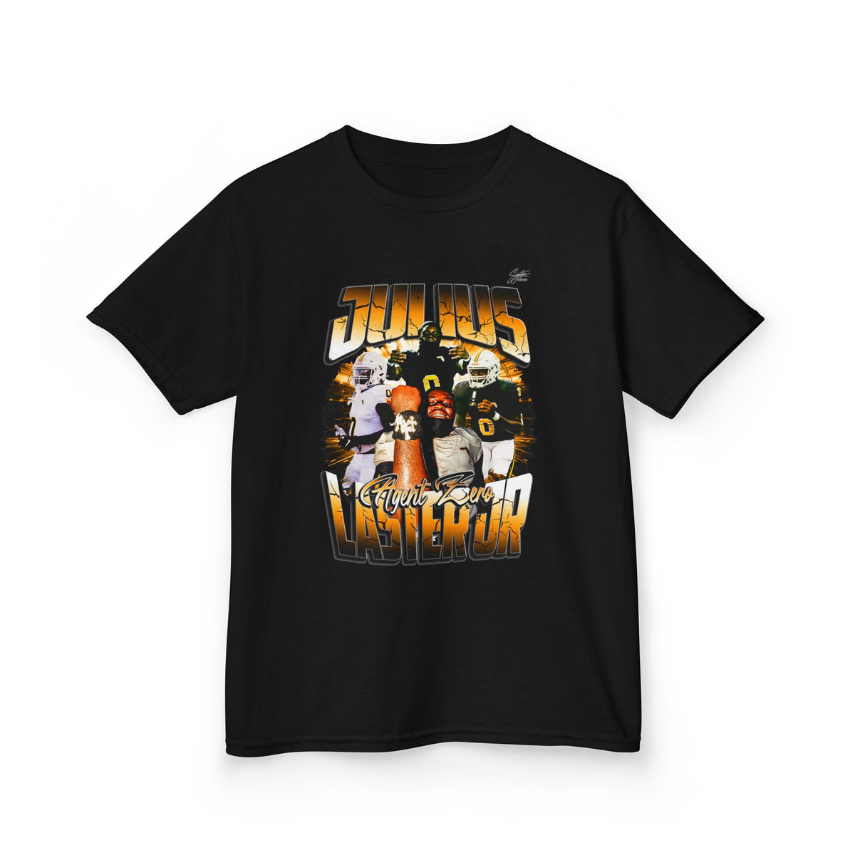 Julius Laster Jr Youth Heavy Cotton Tee
