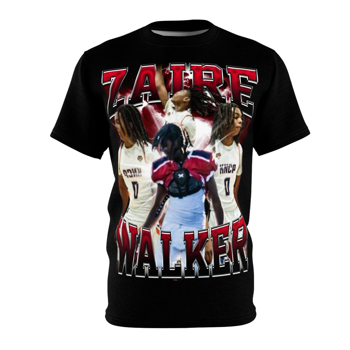 Zaire Walker Vintage Full Print Tee