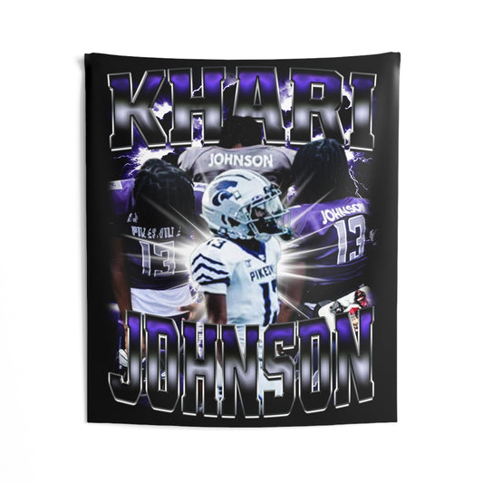 Khari Johnson Tapestry 50” x 60”