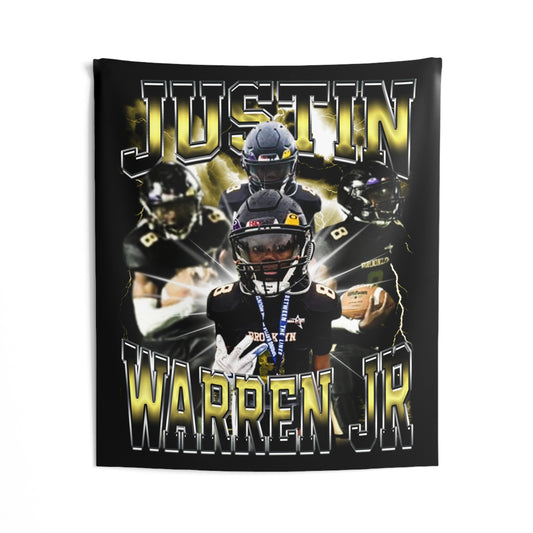 Justin Warren Jr Tapestry 50” x 60”