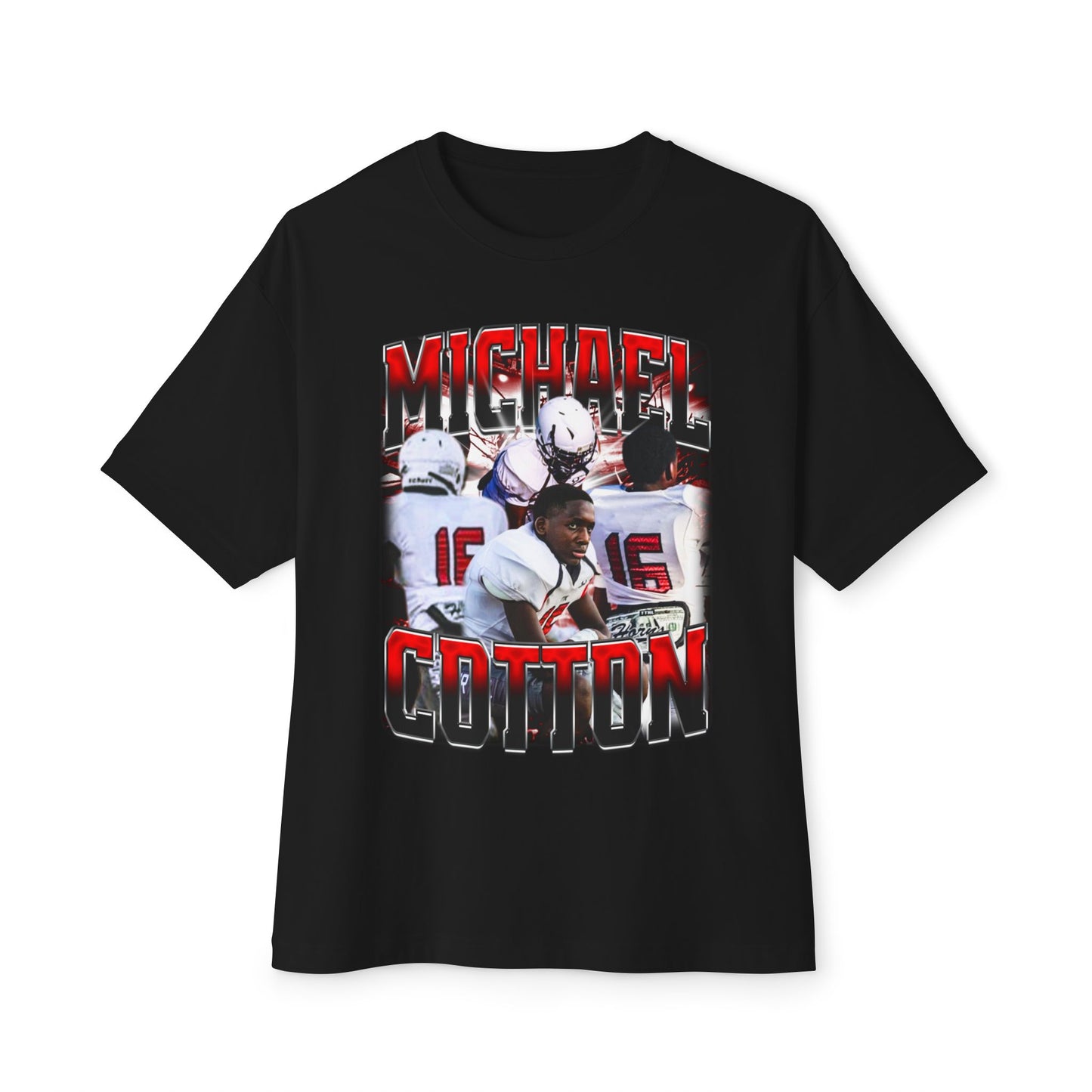 Michael Cotton Oversized Vintage Tee