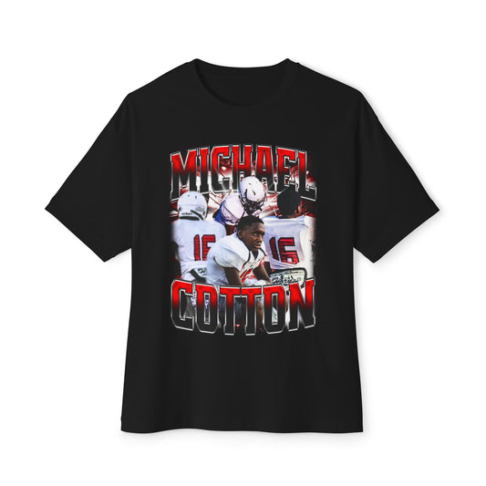 Michael Cotton Oversized Vintage Tee