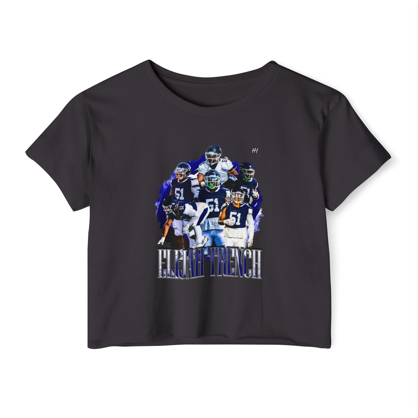 Elijah Trench Crop Top