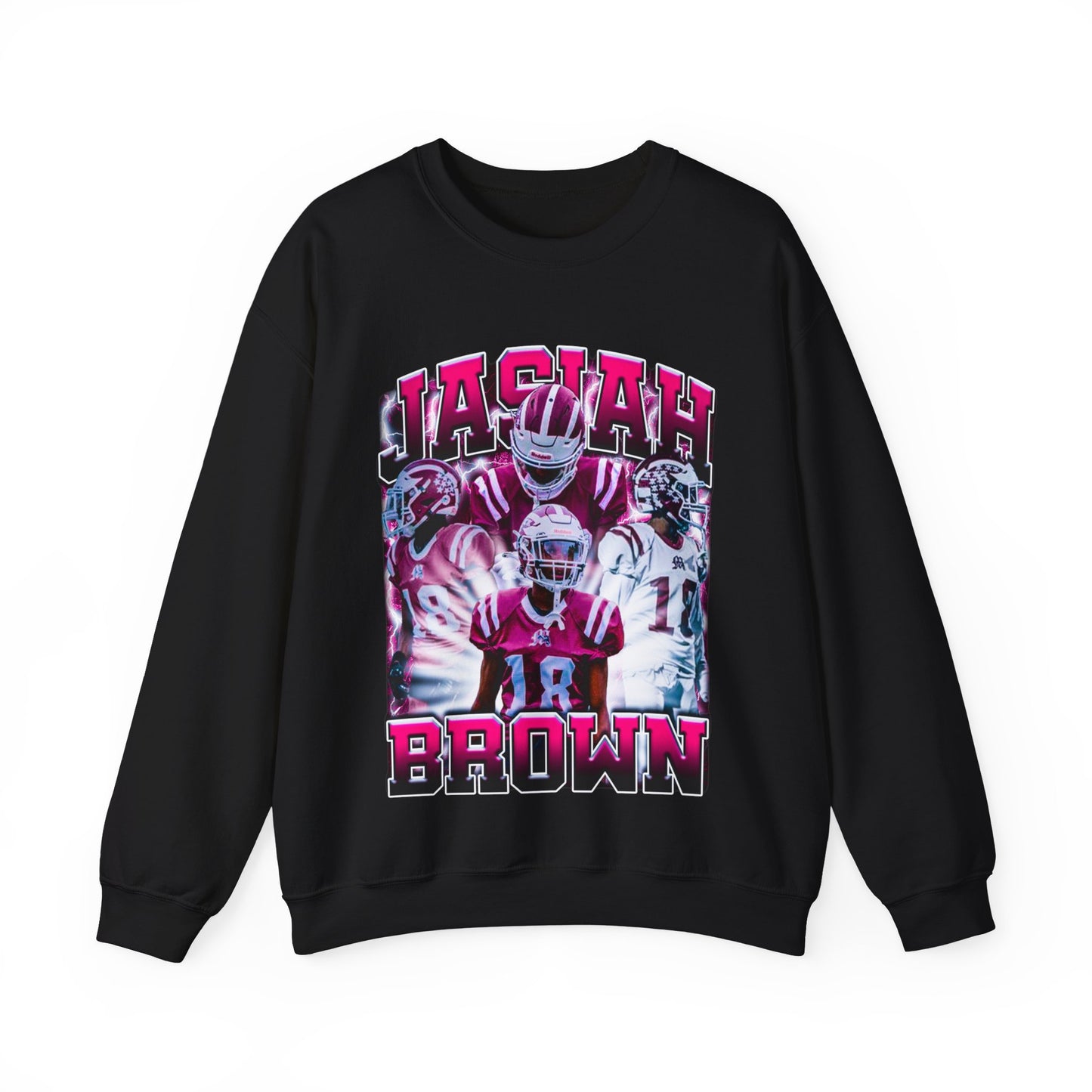 Jasiah Brown Crewneck Sweatshirt