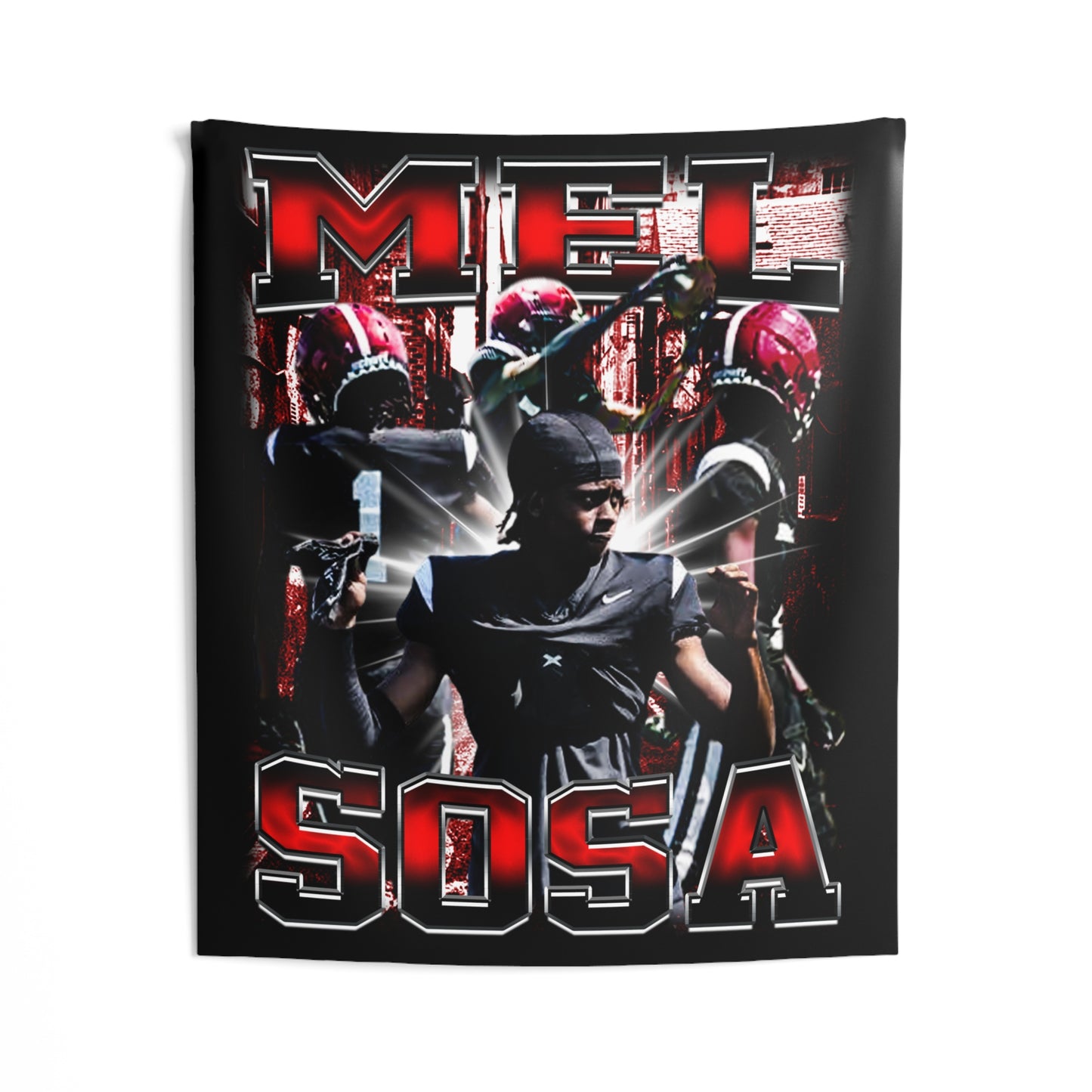 Mel Sosa Tapestry 50” x 60”
