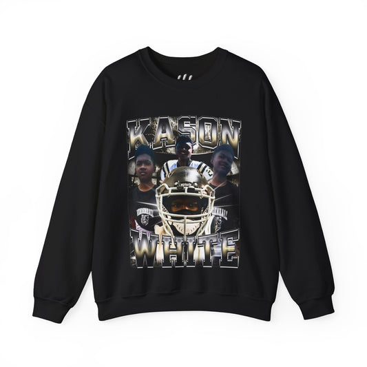 Kason White Crewneck Sweatshirt