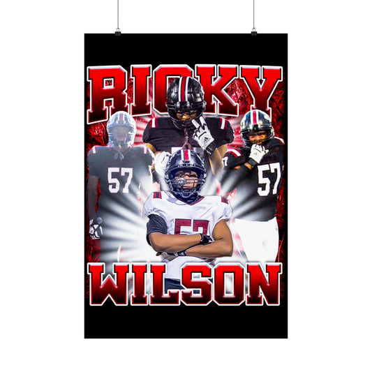 Ricky Wilson Poster 24" x 36"