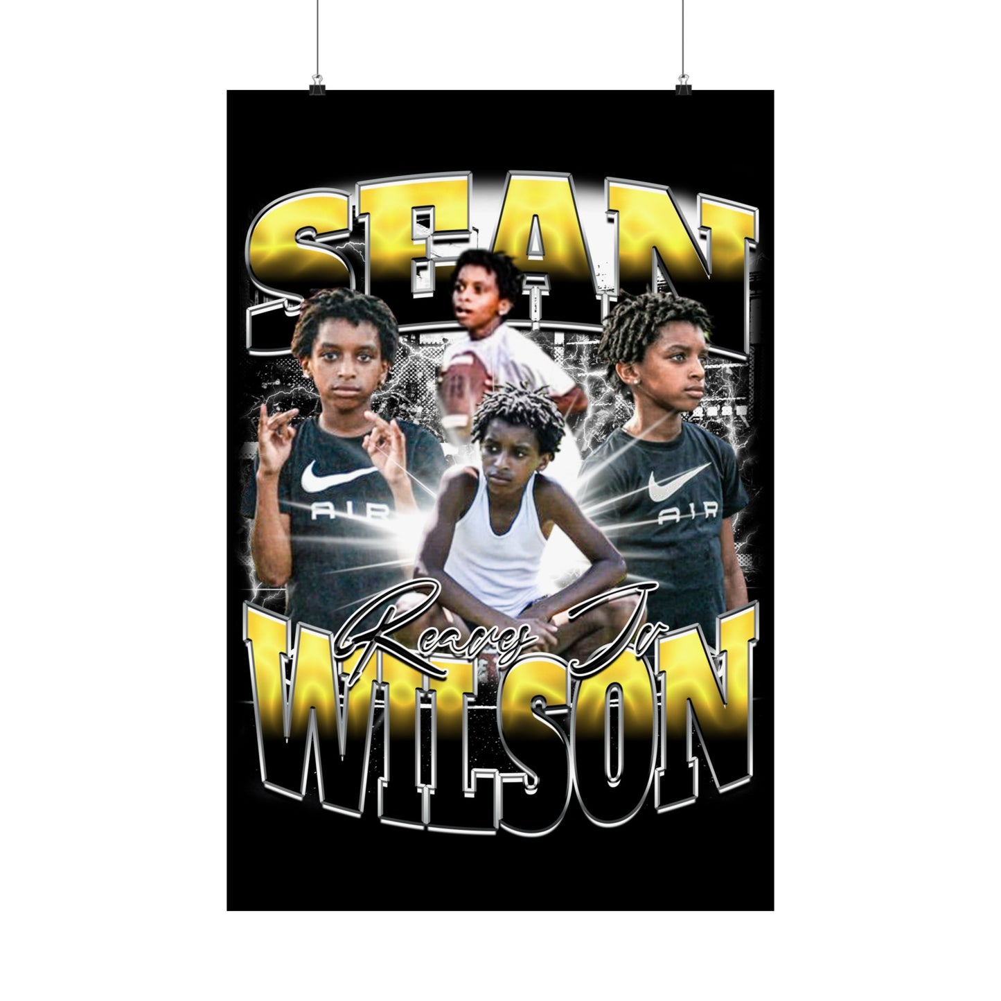 Sean Wilson Reaves Jr Poster 24" x 36"