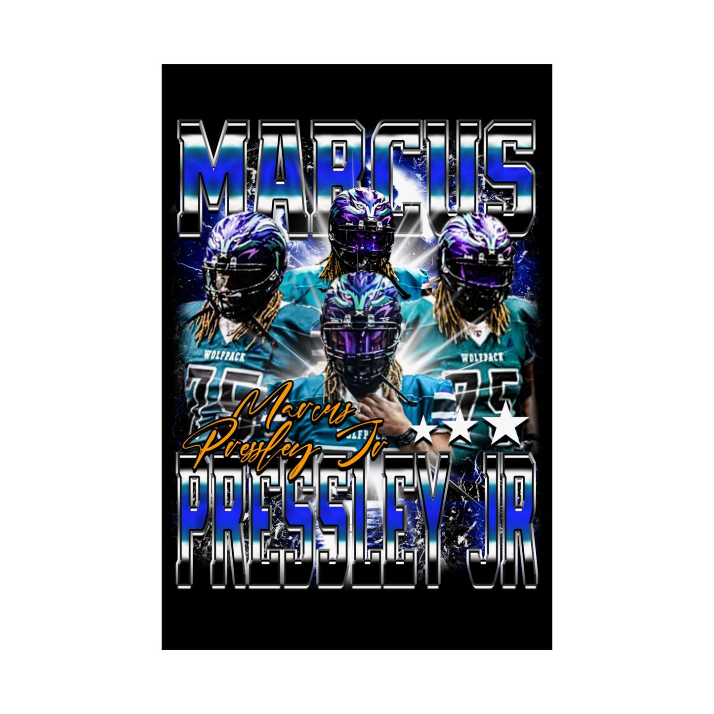 Marcus Pressley Jr Poster 24" x 36"